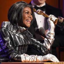 Cicely Tyson holding or pictured with an honorary Academy Award