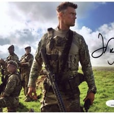 Josh Duhamel pictured as an actor associated with the Transformers films