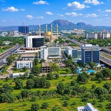 A view of Abuja, the capital city of Nigeria.