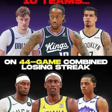 A sports scene illustrating a team deliberately losing a game.