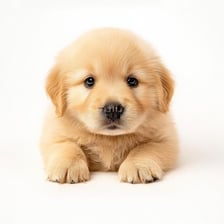 A puppy with a cute, sweet expression