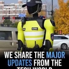 A police officer observing traffic for possible violations