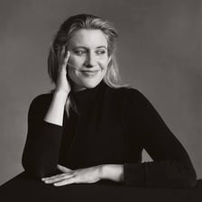 Portrait of filmmaker and actor Greta Gerwig.