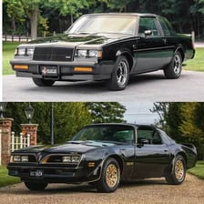 Pontiac Grand Am and Pontiac Trans Am automobiles.