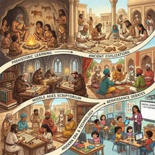 An educational illustration showing a concrete example of a broader principle