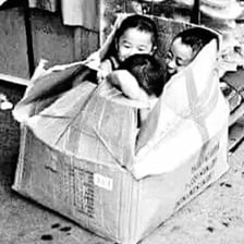 A nostalgic scene associated with childhood memories