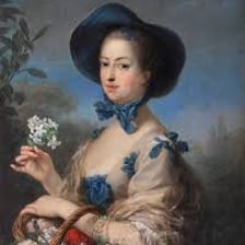 A formal portrait of women being addressed with a respectful title