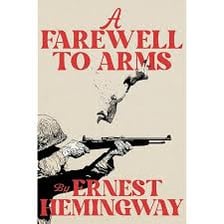 A portrait of author Ernest Hemingway.
