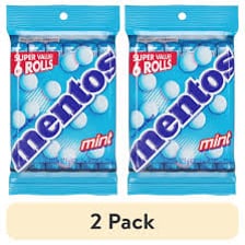Certs and Mentos mint candy packages