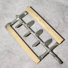 A dasher paddle from a traditional ice-cream maker