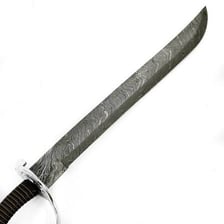 A historic cutlass with a short curved blade