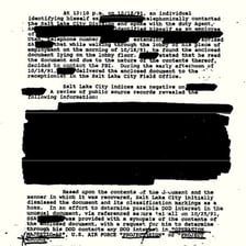 A document showing text removed during editing.