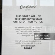 A storefront that has been permanently closed and shuttered