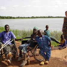 People facing difficult living conditions and a lack of basic necessities