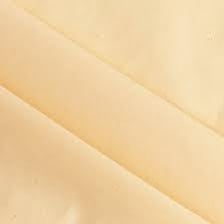 A close-up of plain-weave cotton muslin fabric.
