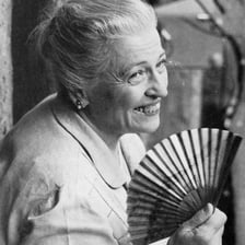 Portrait of novelist Pearl S. Buck