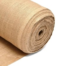 Coarse jute fibres and sacks made from jute fabric