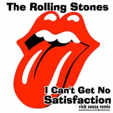 The Rolling Stones performing their song “(I Can't Get No) Satisfaction”.