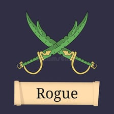 A historical illustration of a mischievous rogue or knave