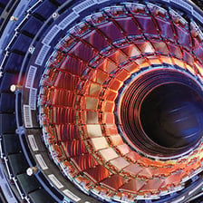 The tunnel of the Large Hadron Collider at CERN