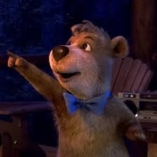 Boo Boo, the cartoon bear companion of Yogi Bear