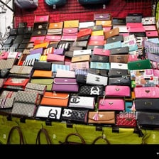 An unauthorised copied product displayed for sale