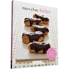 A chocolate éclair alongside a reference to comedian Jenny Éclair