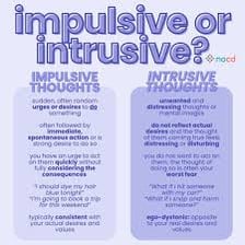 A person pausing while considering an impulse or sudden decision