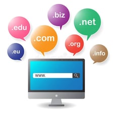 A browser address bar displaying a web domain name.