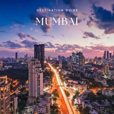 The skyline of Mumbai, India