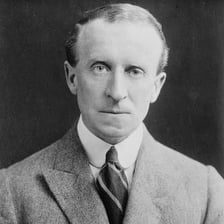 Portrait of Scottish novelist John Buchan