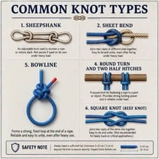 A rope hanging with a visibly slack section.