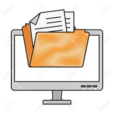 A simple illustration inserted into a computer document