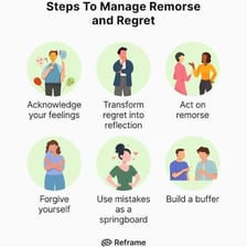 A person showing regret after making a mistake