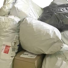 A package that remains sealed and unopened