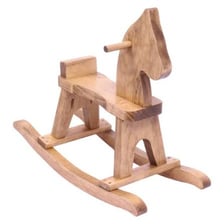 A child's rocking horse.