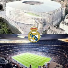 A visual montage representing Real Madrid, real time, and real life