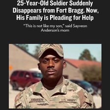 Military police looking for a missing or absent service member