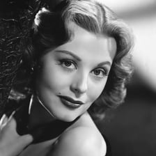 Portrait of actress Arlene Dahl