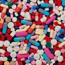 Prescription medicine tablets and capsules