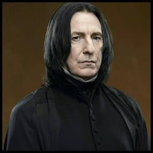 Severus Snape portrayed as a Hogwarts professor