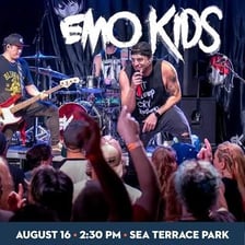 A band performing emotionally expressive rock music