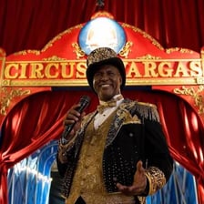 A leading performer or ringmaster at a circus