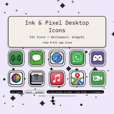 A computer screen displaying clickable application icons
