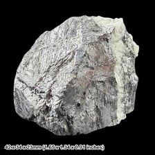 A shiny galena mineral specimen containing lead ore