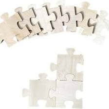 A puzzle piece fitting neatly into its matching space.