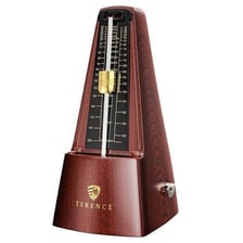 A metronome illustrating musical tempo