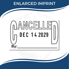 A document marked as cancelled