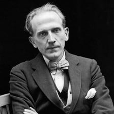 A portrait of author A. A. Milne associated with Winnie-the-Pooh