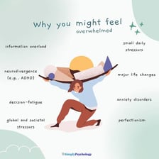 A person appearing overwhelmed by multiple problems.
